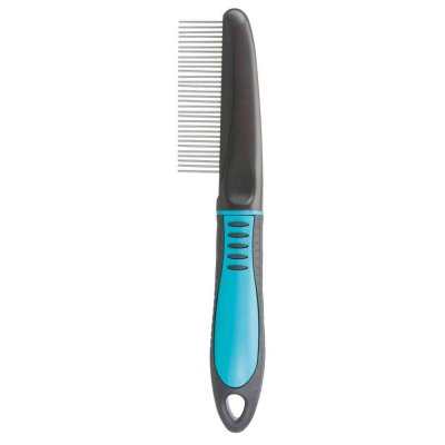 MON ANIMALERIE Trixie Medium Barbed Anti-knot Comb 22 Cm Argent&eacute;