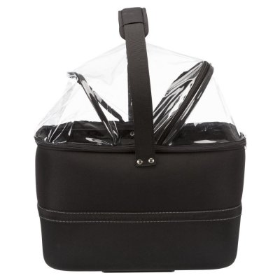 TRIXIE  Panier Avant De V&eacute;lo Pour Animaux De Compagnie 41x47x29 Cm Noir