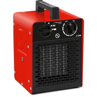 TROTEC  Chauffage soufflant c&eacute;ramique TDS 10 C - 2 Vitesses - Ventilateur - Anti-surchauffe