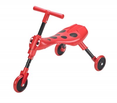 MOOKIE TROTTEUR 3 ROUES PLIABLE POUR ENFANTS BEETLE dim L61 x l34 x h39,5