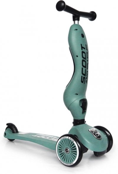 SCOOT AND RIDE Trottinette 2 en 1 Highwaykick 1 - VERT FOREST