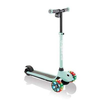 GLOBBER Trottinette &eacute;lectrique 2 roues enfant - E-MOTION 4 PLUS - vert menthe