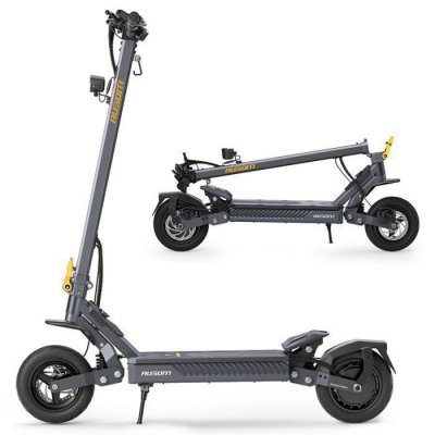 AUSOM Trottinette electrique adulte vitesse max 45 Km/h - pliable - 70 Km dautonomie moteur 1100 W
