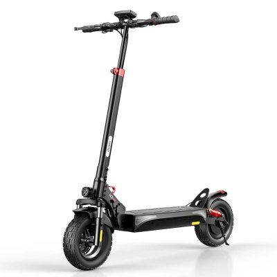 ECO RIDE Trottinette &eacute;lectrique pliable iX3 pneus tout-terrain 10"" moteur 800W autonomie 40km noire