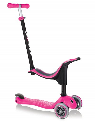 GLOBBER Trottinette EVO 4 en 1 - Rose