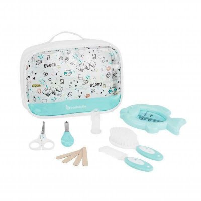BADABULLE Trousse de soin Plouf avec 7 Accessoires pour b&eacute;b&eacute;