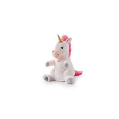 TRUDI -29910 Marionnette, Peluche 2 en 1 Toute Douce, 22 cm de Haut, Licorne, TUD78000, 29910