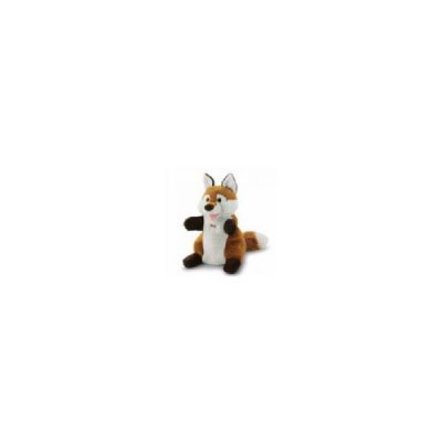 TRUDI , Marionnette, Peluche 2 en 1 Toute Douce, 22 cm de Haut, Renard, TUD79000