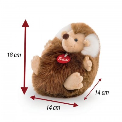 TRUDI  TUD16000 Fluffies Hedgehog Small Brown