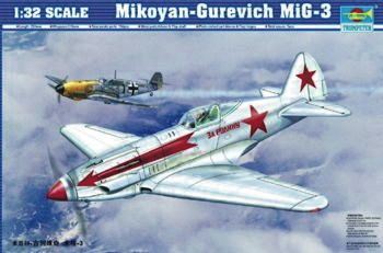  Trumpeter 02230&nbsp;Mod&eacute;lisme Jeu de Mikoyan Gurevich MIG-3