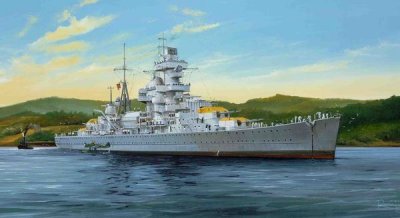 TRUMPETER  05317 Kit de mod&eacute;lisme German Cruiser Admiral Hipper 1941