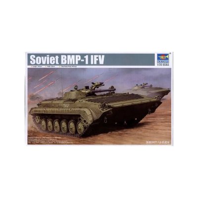 TRUMPETER  05555&nbsp;mod&egrave;le Kit Soviet BMP-1&nbsp;ifv
