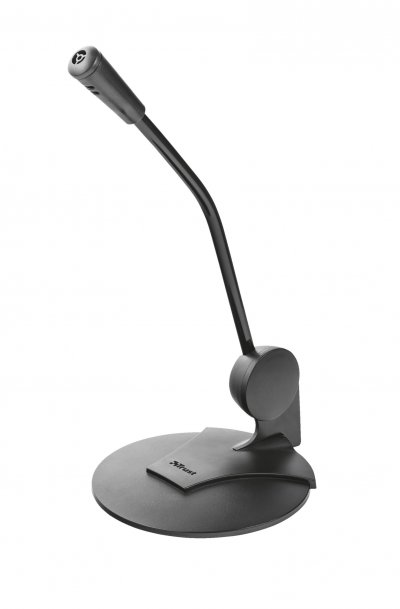 TRUST  desk microphone new - noir nc
