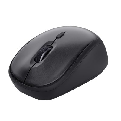 TRUST  TM-201 Souris radio optique noir 4 Boutons 1600 dpi Touches &agrave; frappe silencieuse