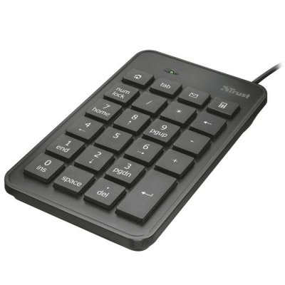 TRUST  Xalas Usb Numeric Keypad Noir Spanish QWERTY