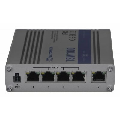 TELTONIKA Tsw100 120 w poe gigabit ethernet m&eacute;tallique bleu