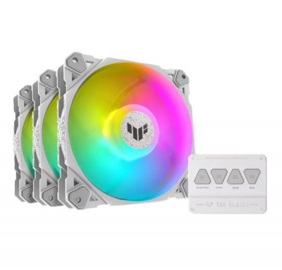 ASUS TUF Gaming TF120 ARGB Ventilateur 3 Pack inkl. RGB-Controller - 120mm
