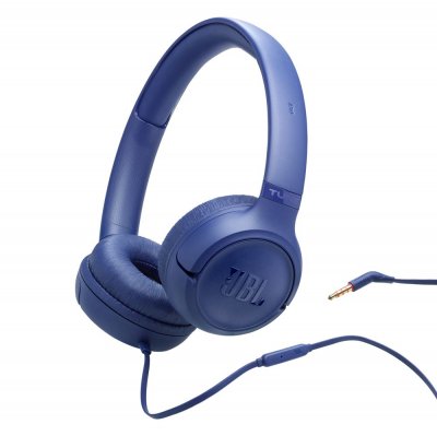 JBL Tune 530 Bleu, supra-auriculaire filaire avec son  Pure Bass