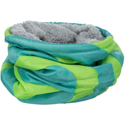 TRIXIE Tunnel douillet, cochon d'inde &oslash; 15 &times; 35 cm, turquoise/vert
