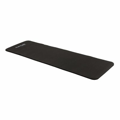 TUNTURI  tapis de fitness avec sac de transport 180 cm noir