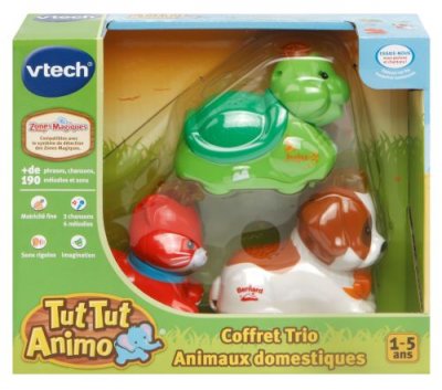 VTECH Tut tu animo coffret trio animaux domestiques