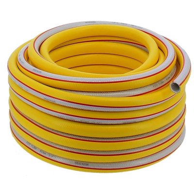 HUGGY TUYAUX Tuyau d'arrosage 5 couches &Oslash; 25 mm (1 pouce) - Longueur 50 m&egrave;tres