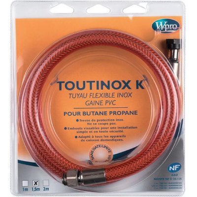 WPRO Tuyau gaz but/prop toutinox 