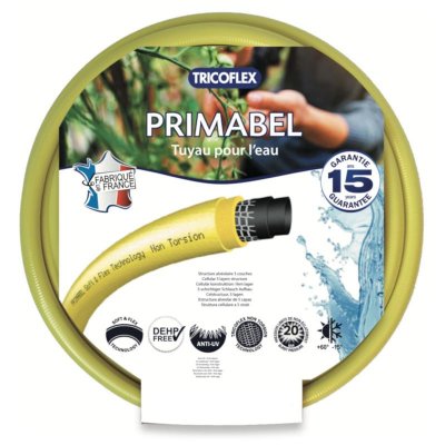 TRICOFLEX Tuyau Supaflex/Primabel jaune  &Oslash;15 L.25m - 116381