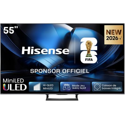 HISENSE TV  55U7SE (2026) 55 Mini-LED ULED UHD 4K