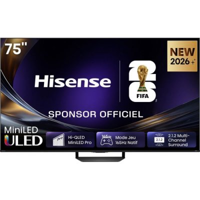 HISENSE TV  Mini LED QLED 75U7S PRO 189 cm 2026