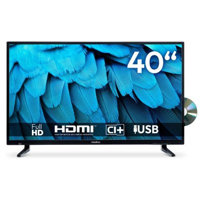MEDION TV LED 40"" (100 cm) - MD840001 - Full HD 1980x1080 - 2xHDMI - 1xUSB - DVD
