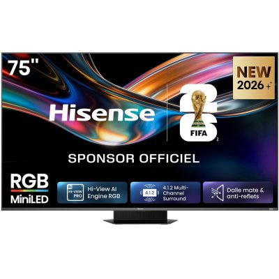 HISENSE TV LED  RGB Mini LED 75UR9S 189 cm 2026