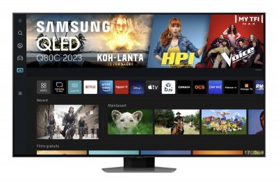 TV LED Samsung TQ65Q80C QLED 4K UHD SMART TV 163CM 2023