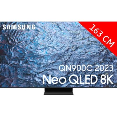 SAMSUNG TV LED  TQ65QN900C Neo QLED 8K UHD Smart tv 163cm 2023