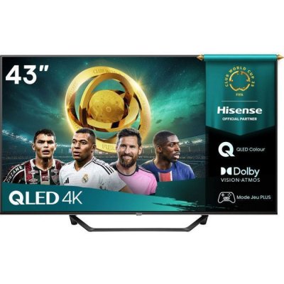 HISENSE Tv Qled 43''  43a7q Pied Central