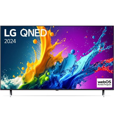 LG TV QNED  50QNED80 126 cm 4K UHD - Noir - Smart TV - Compatible HDR