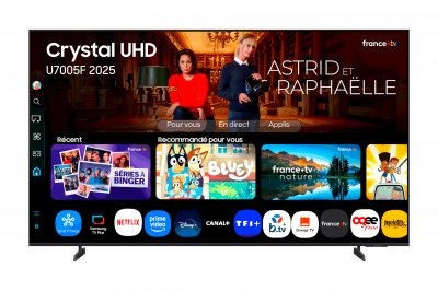 TV Samsung Crystal UHD 50"" U7005F 2025, 4K, Smart TV