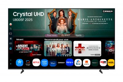 TV Samsung Crystal UHD 58"" U8005F 2025, 4K, Smart TV