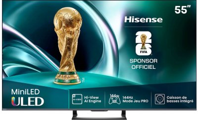 HISENSE TV ULED MiniLed  4K UHD 55U79Q 139 cm 2025 