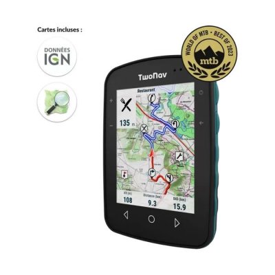 TWONAV  Compteur V&eacute;lo Terra 64 Gb