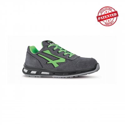U POWER U-Power RL20036 Chaussures de S&eacute;curit&eacute; Gris/Vert S1P SRC Taille 47