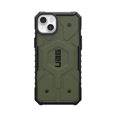 URBAN ARMOR GEAR UAG Coque Pathfinder MagSafe iPhone 15 Plus - Olive Drab
