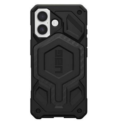 UAG  Coque pour iPhone 17 MagSafe Monarch Pro Fibres de Carbone Noir