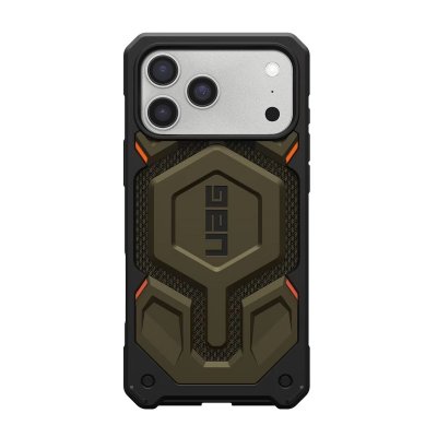 UAG  Coque pour iPhone 17 Pro Max MagSafe Monarch Pro Kevlar Antichocs Vert olive