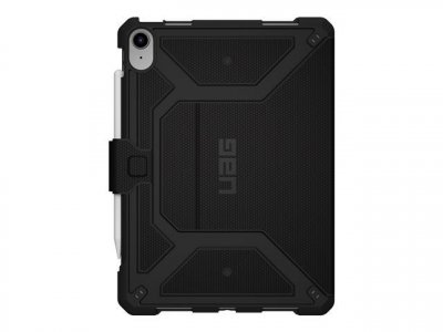 URBAN ARMOR GEAR UAG &Eacute;tui de tablette portefeuille Metropolis iPad 10.9 (2022) - Noir