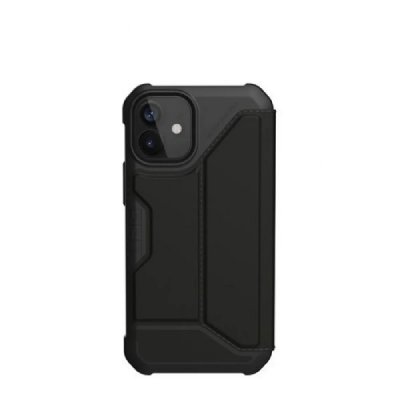 URBAN ARMOR GEAR UAG Etui de t&eacute;l&eacute;phone Metropolis iPhone 12 Mini - Noir