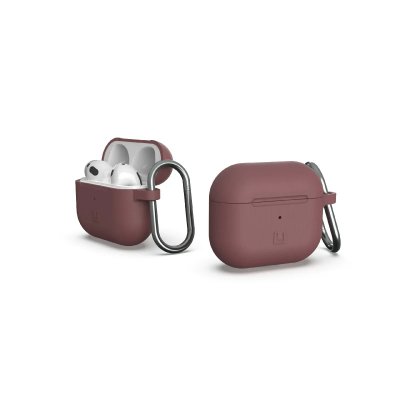URBAN ARMOR GEAR UAG ﻿&Eacute;tui  en silicone DOT AirPods 3 (2021) - Rouge