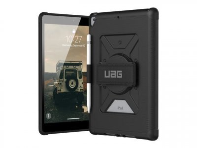 URBAN ARMOR GEAR Uag m&eacute;tropolis handstrap ipad 10.2 (2019/20/21 - 7/8/9th gen) noir