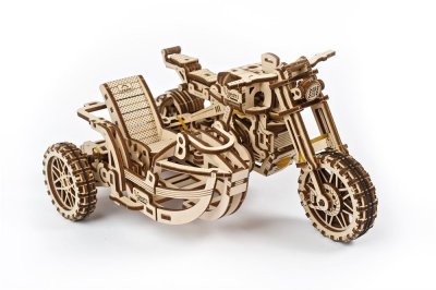 UGEARS  Srambler Ugr-10 Wooden Mechanical Model Dor&eacute;