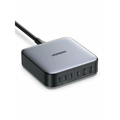 UGREEN  Nexode 200W 6-Port USB Desk Charger space grey